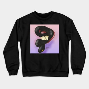 Snake Crowley and Mouse Aziraphale Crewneck Sweatshirt